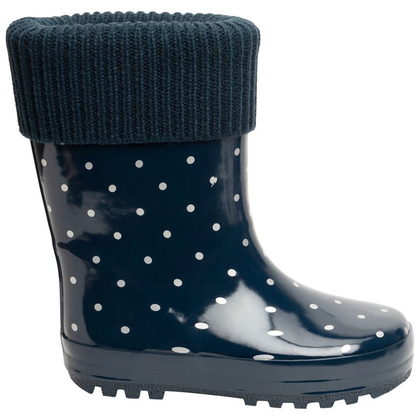 Bottes de pluie sales fourrée fille