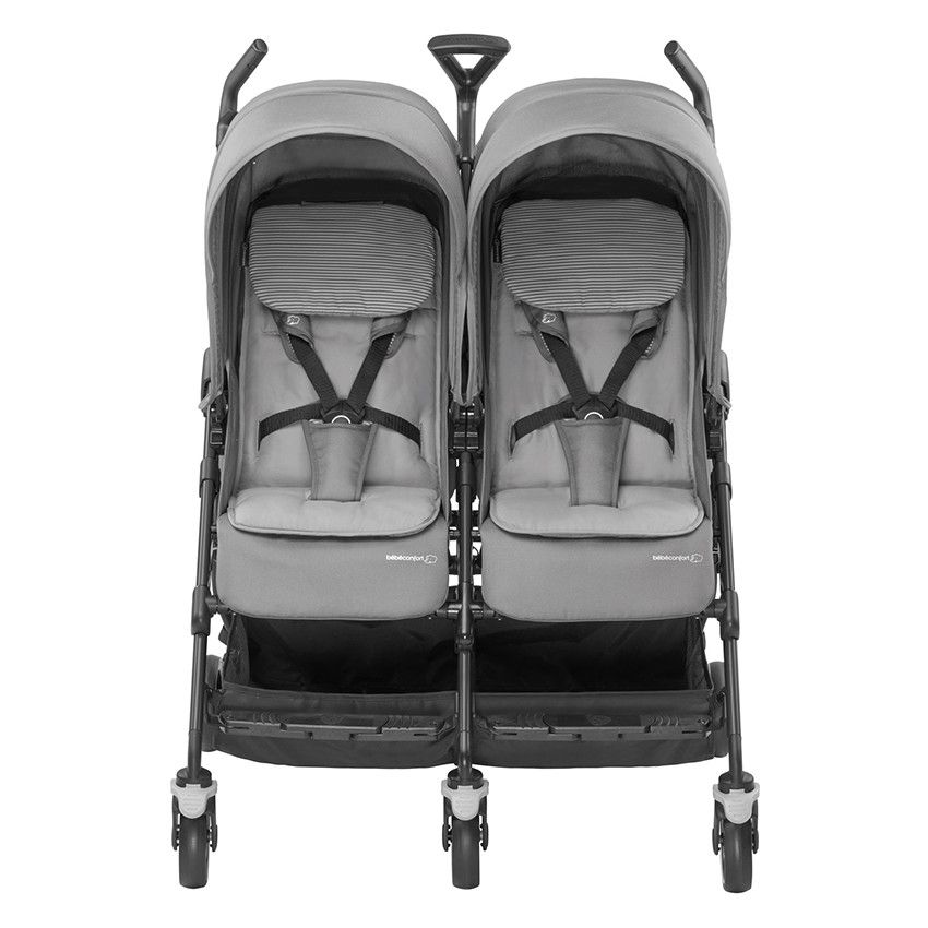 Bebe Confort Poussette Canne Double Dana For 2 Concrete Grey Beige Poussettes Doubles Poussettes Orchestra